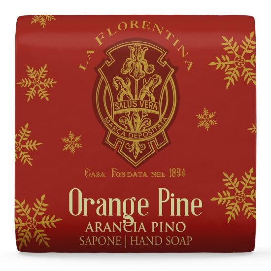 Мыло LA Florentina XMAS Апельсин и Хвоя 106 г
