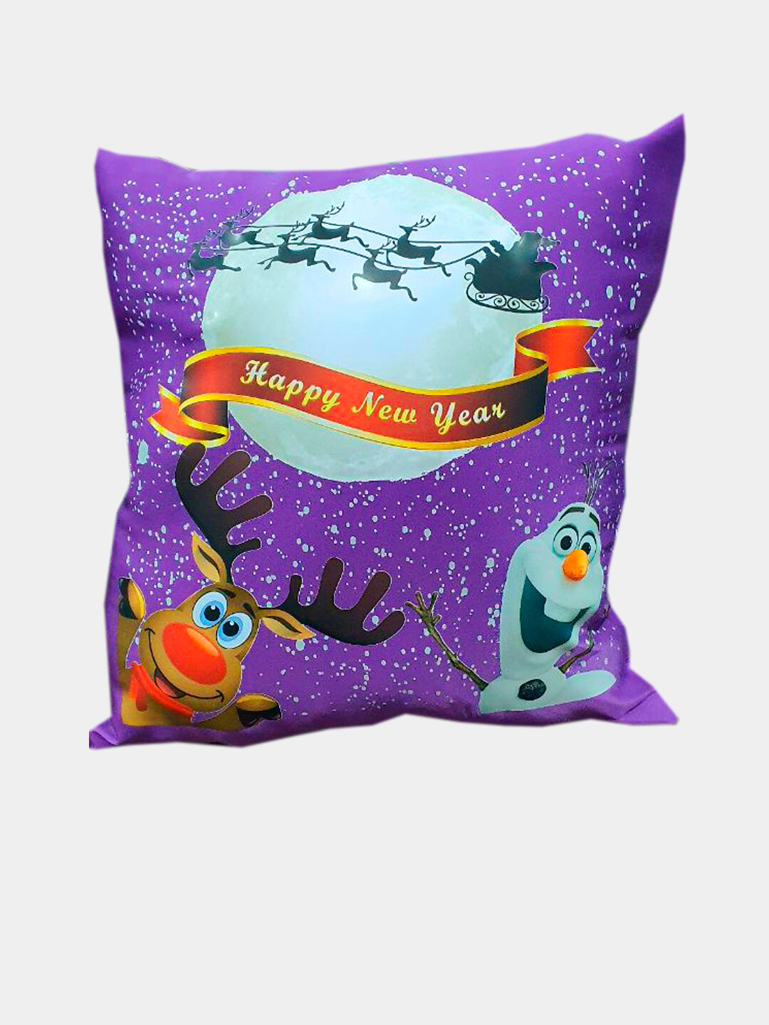 Подушка "Счастливого нового года"
