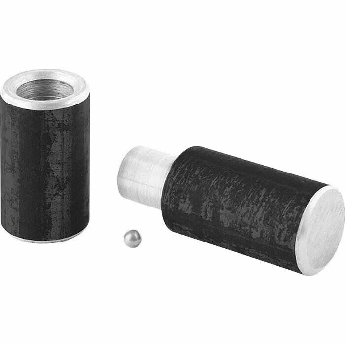 Петля гаражная с шаром D 40 x 140 мм 2 шт Россия Сибртех (2 шт)