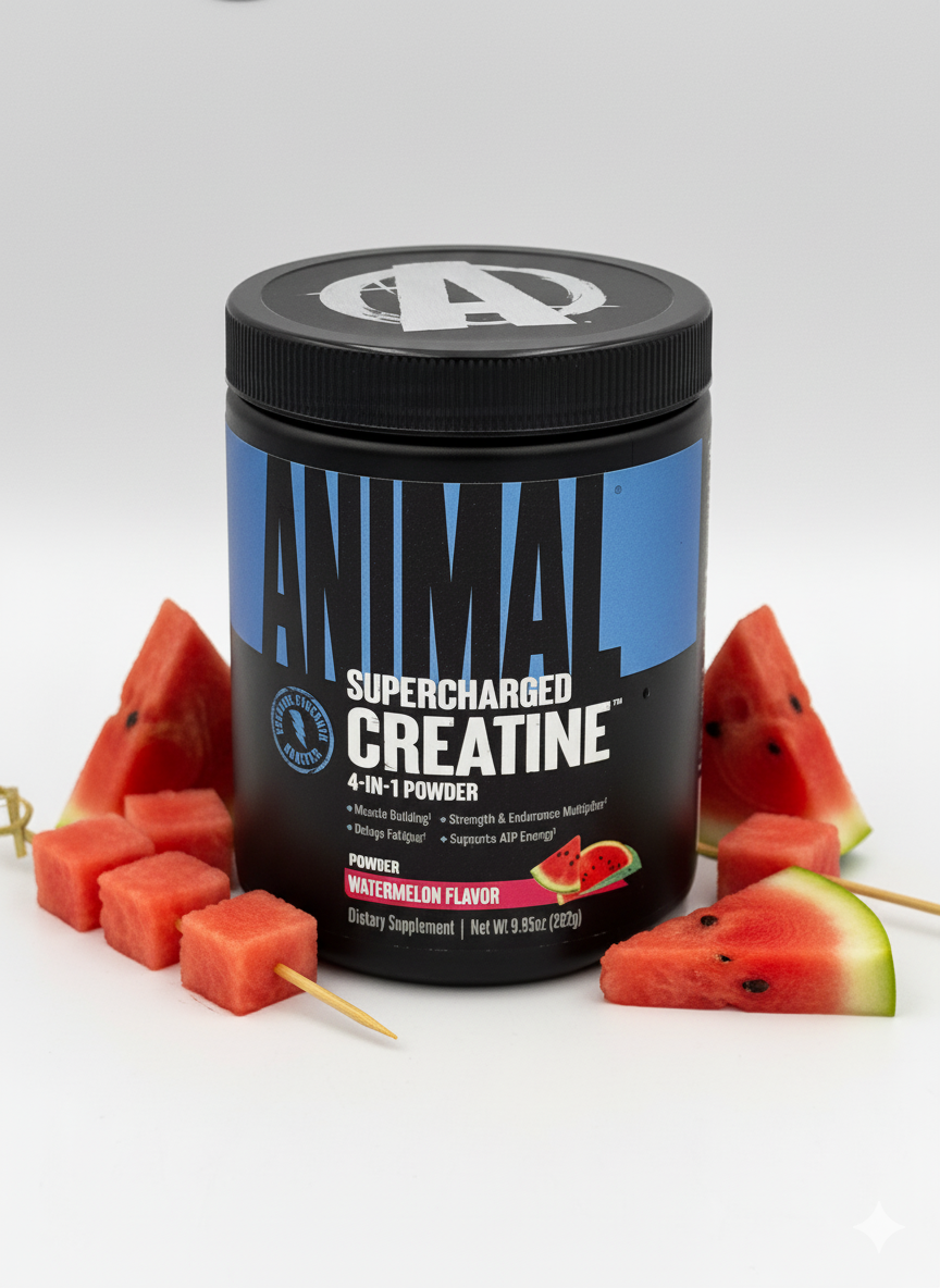 Animal Creatine 300g, вкус Watermelon, креатин моногидрат для мыщц