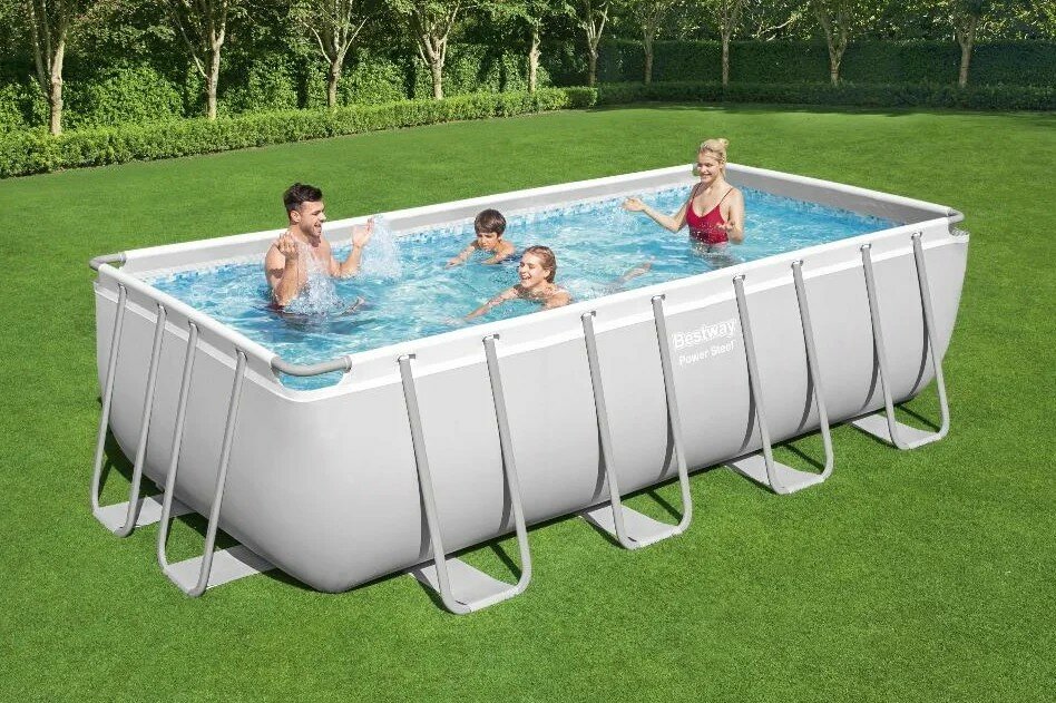 Каркасный бассейн Bestway 4.88х244х122 см Power Steel (+фильтр)