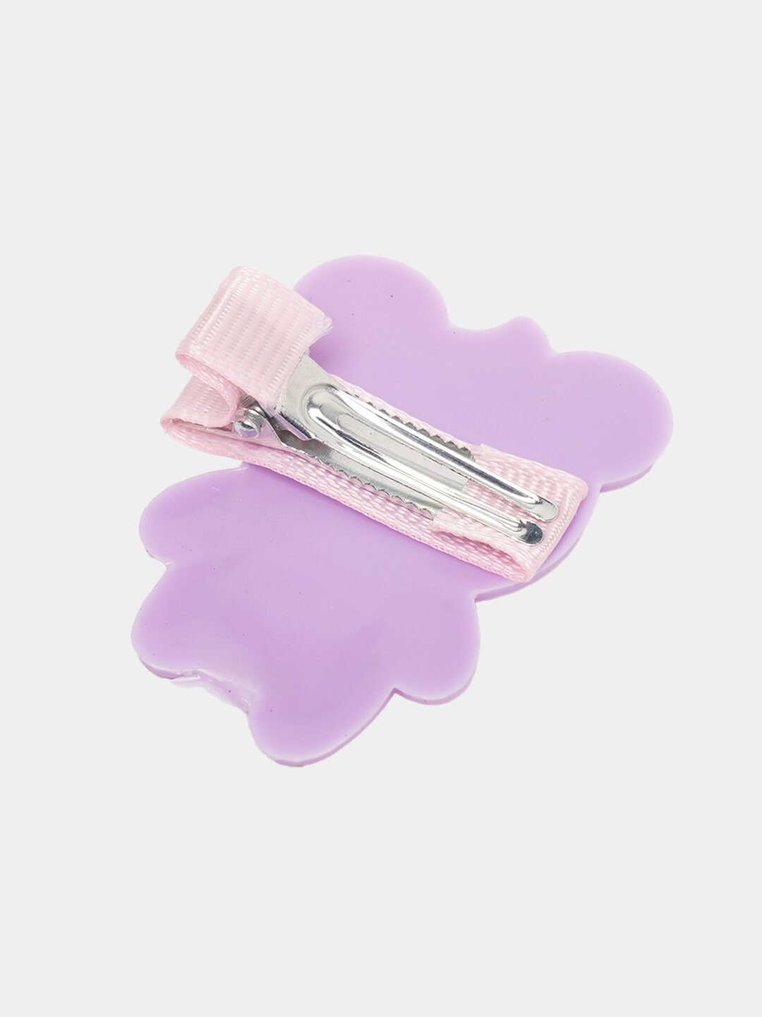 Набор две пушистые резинки + две мультяшные заколки , набор для принцессы — фото 1