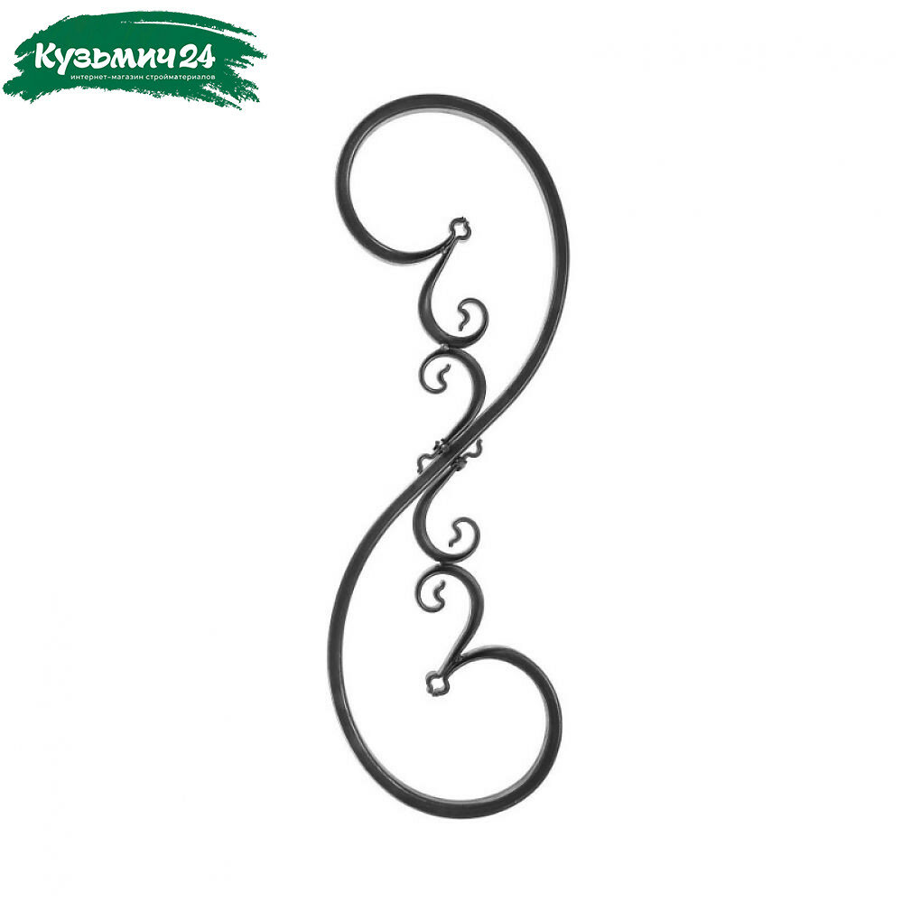 Балясина 4822 720 х 245 мм труба 15 х 15 мм