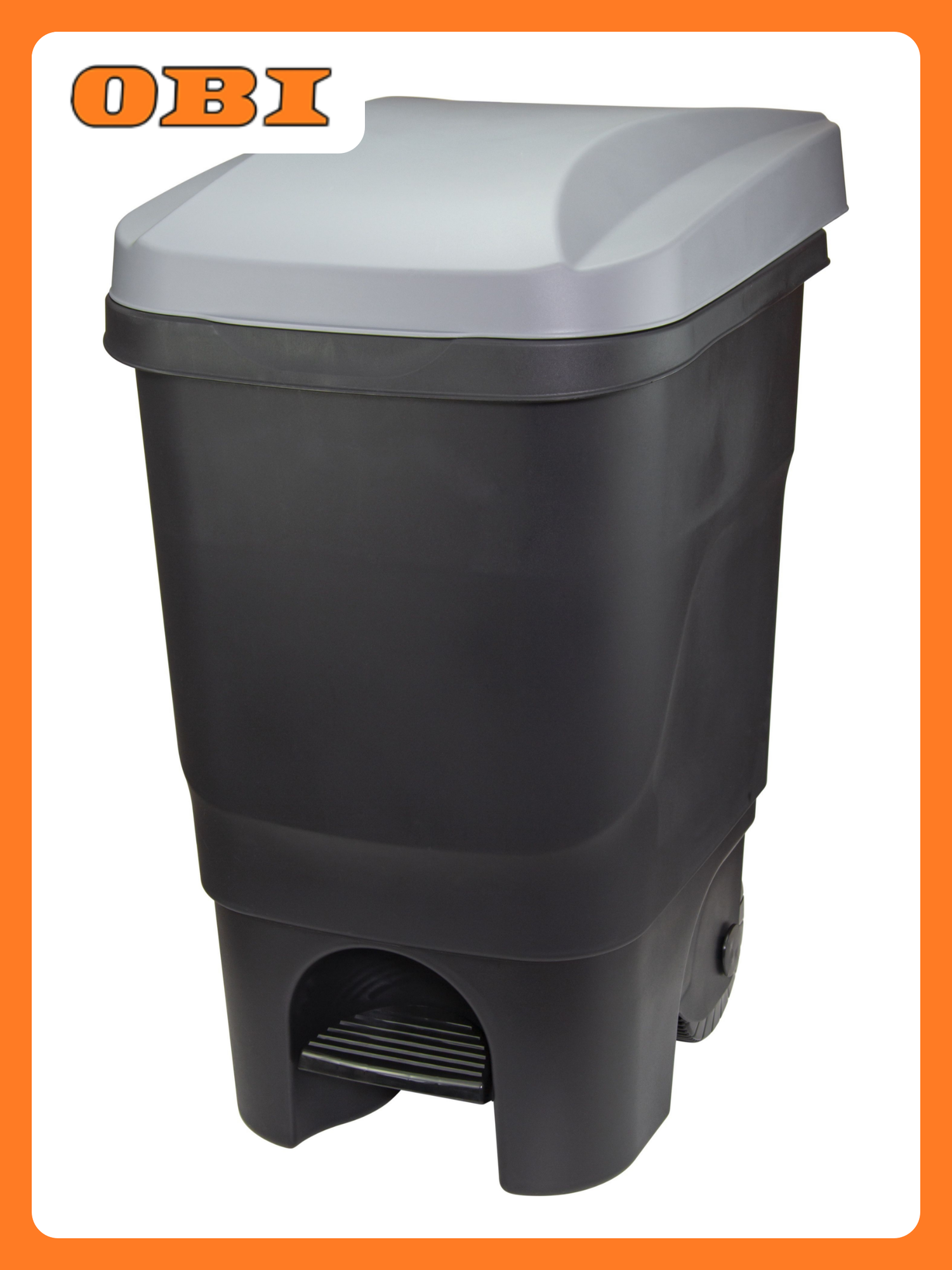 Бак для мусора с педалью 60 л