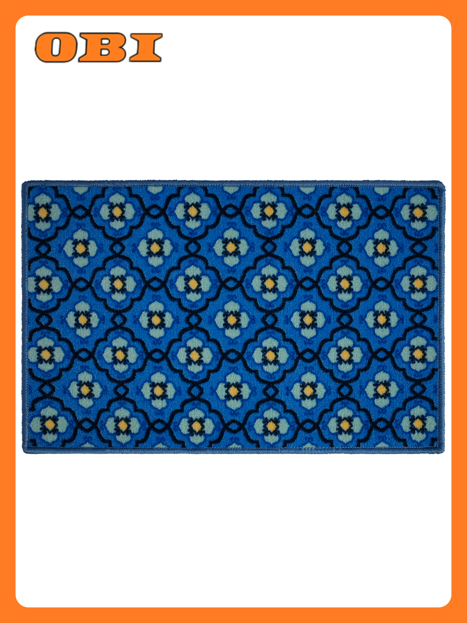 Коврики Энна 400x600 синий