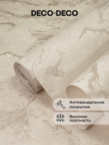 Изображение товара Обои флизелиновые виниловые антивандальные Meteo 6069-01 Deco-Deco, абстракция, антивандальные, метровые