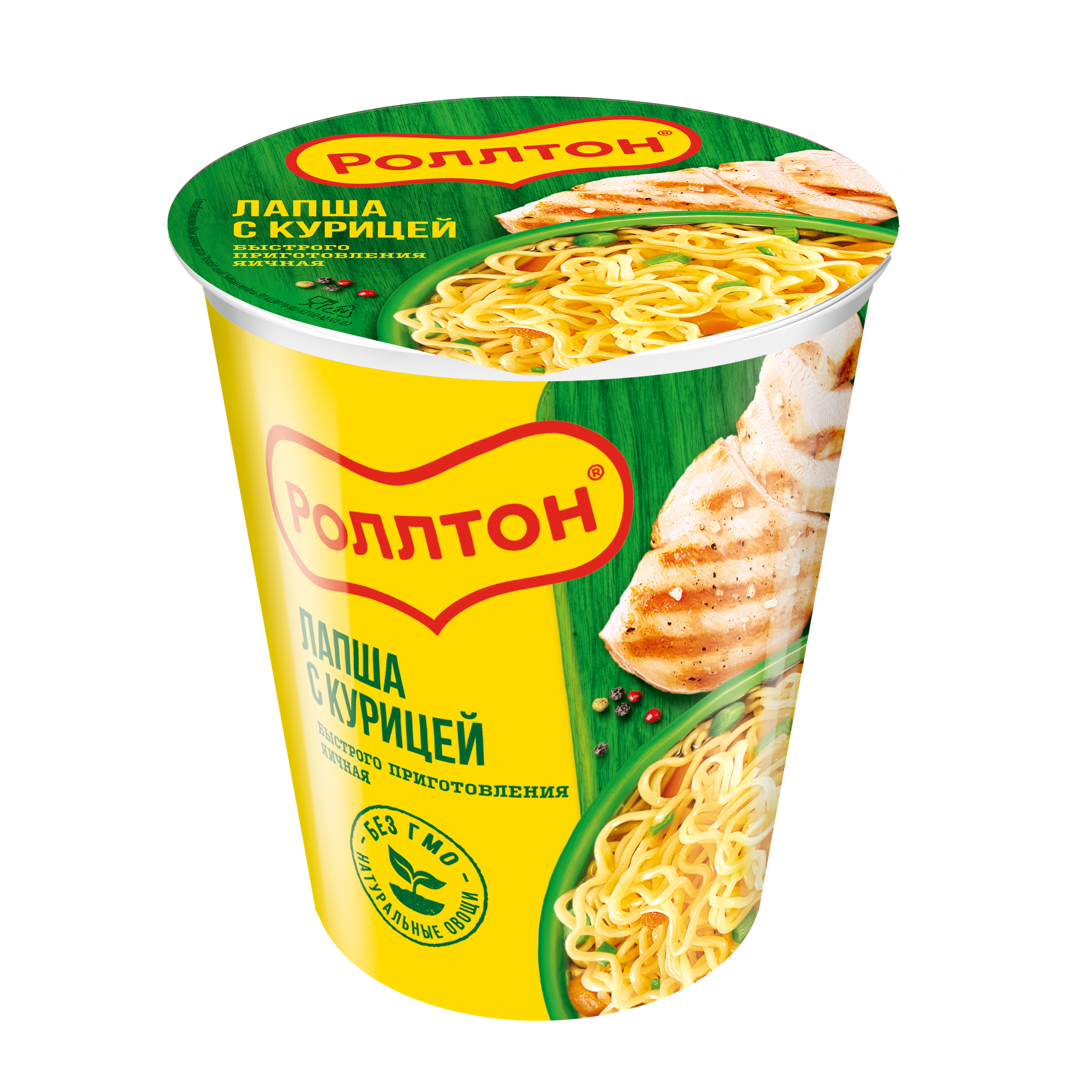 Rollton лапша быстрого приготовления с курицей, 70 г