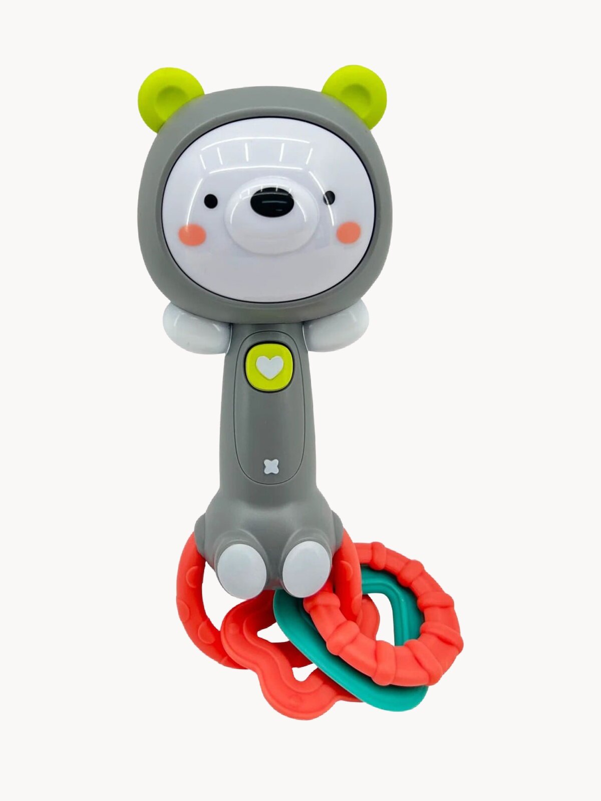 Погремушка-прорезыватель "Медвежонок" музыкальная FCJ0960653-3, для малышей