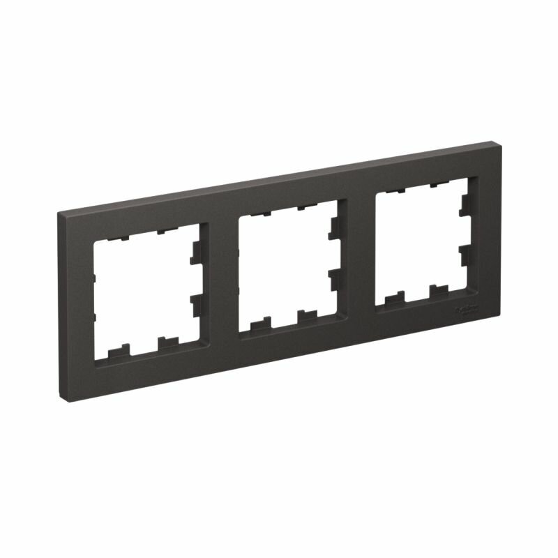 Рамка 3-м AtlasDesign универс. базальт SE ATN001403