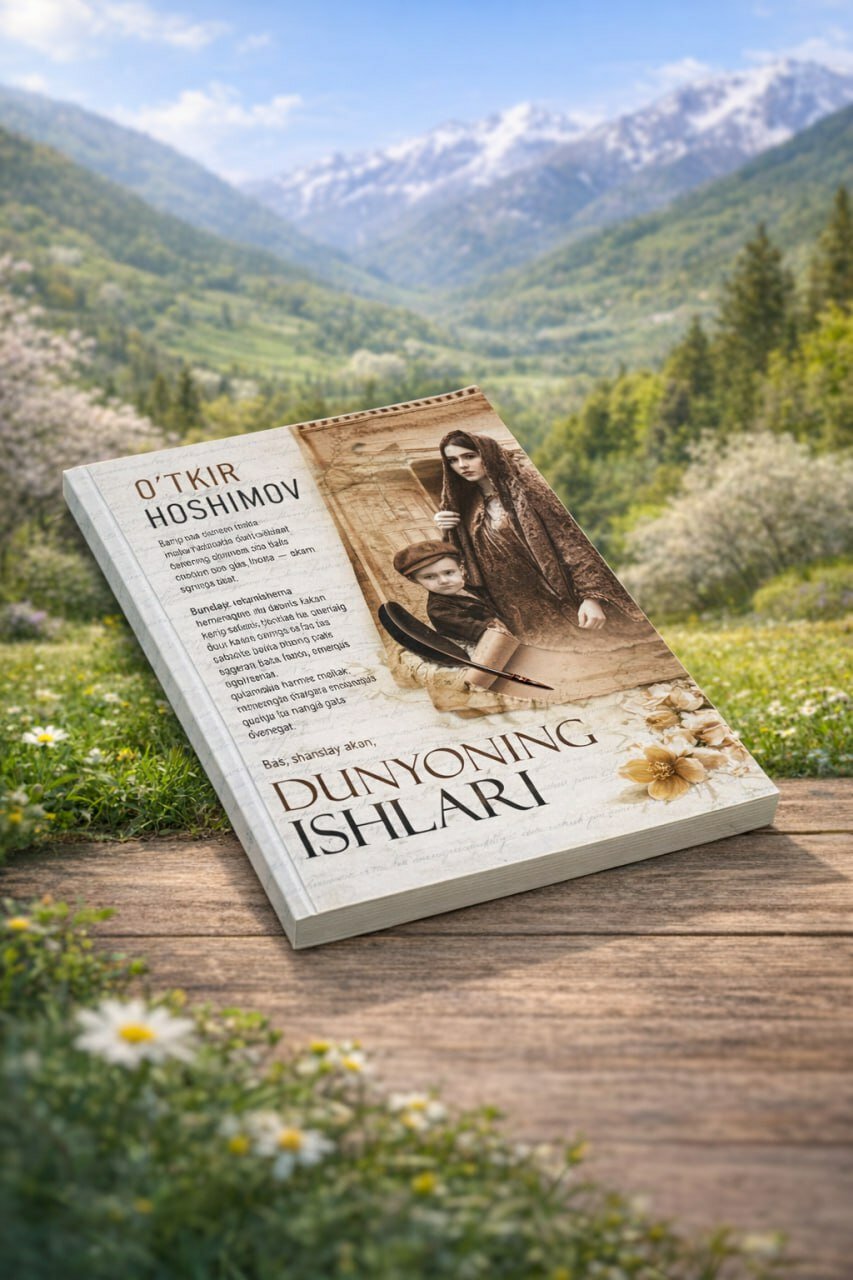 Книга, Дунёнинг ишлари, Уткир Хошимов, роман, на узбекском, латиница — фото 1