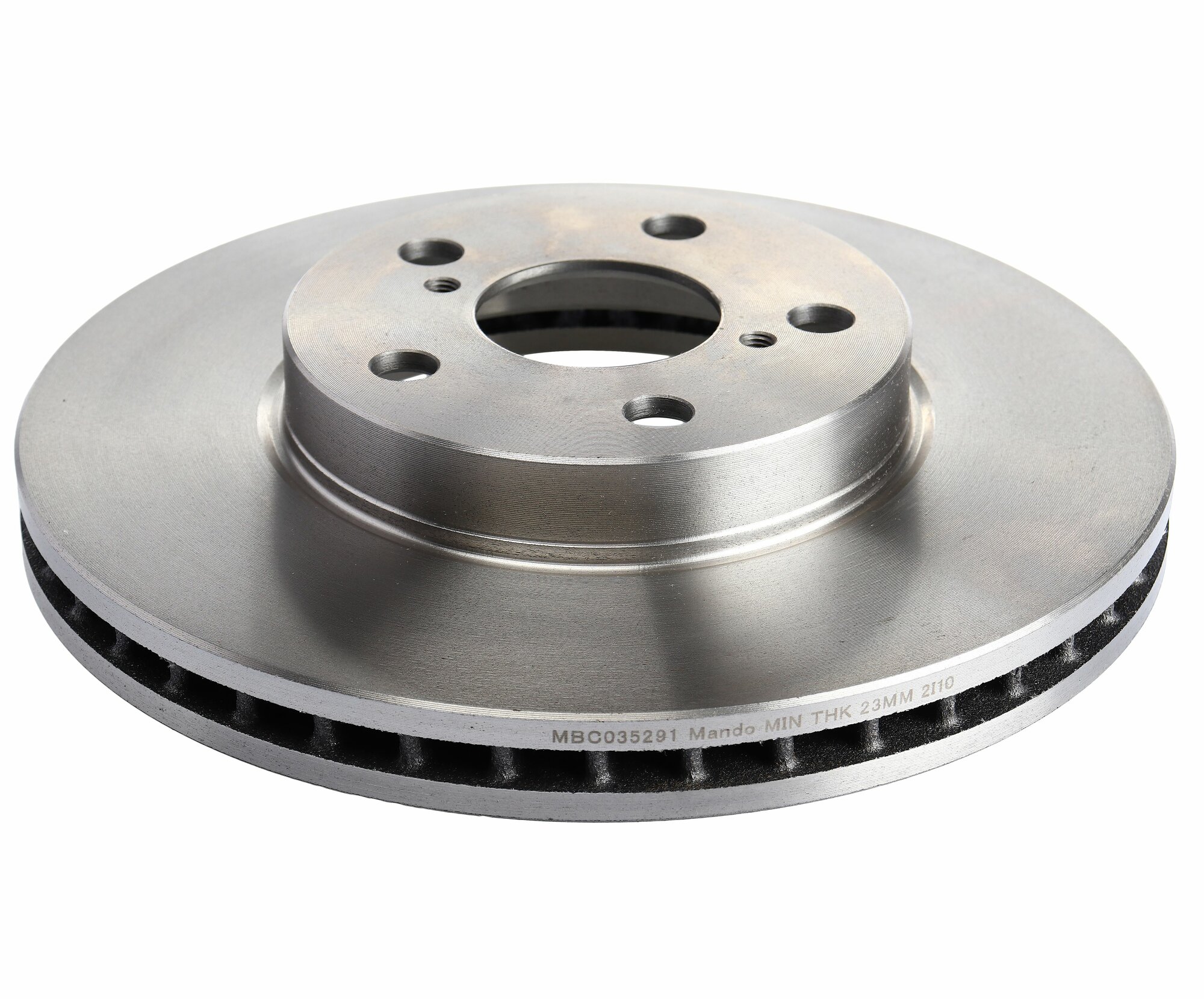 Диск тормозной TOYOTA Avensis (97-03) передний (1шт.) MANDO
