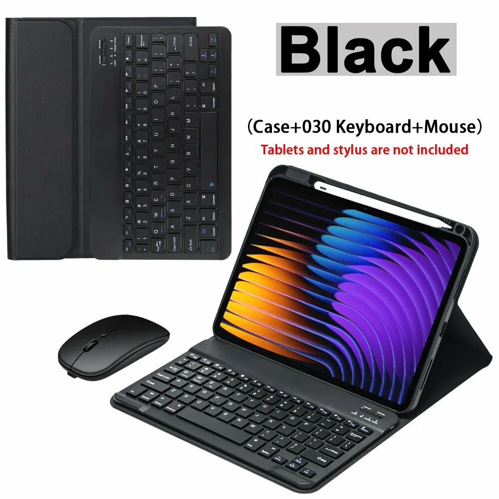 Чехол для Xiaomi Pad 7 11.2 дюймов, чехол для Xiaomi Pad 7 Pro 11.2 дюймов, русская клавиатура