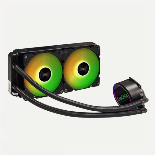 Изображение товара Система жидкостного охлаждения ExeGate BlackWater-240. PWM. ARGB/EX293458RUS, черный