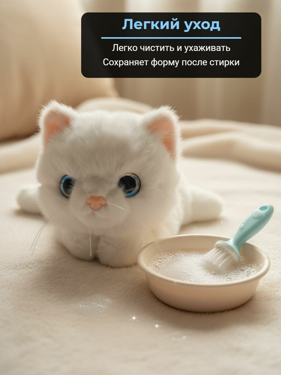 Мягкая игрушка Кот антистресс 35 см,