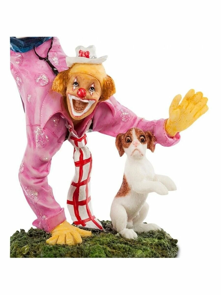 Статуэтка Клоун, 9,5*14*8,5см, , материал изготовления полистоун — фото 1