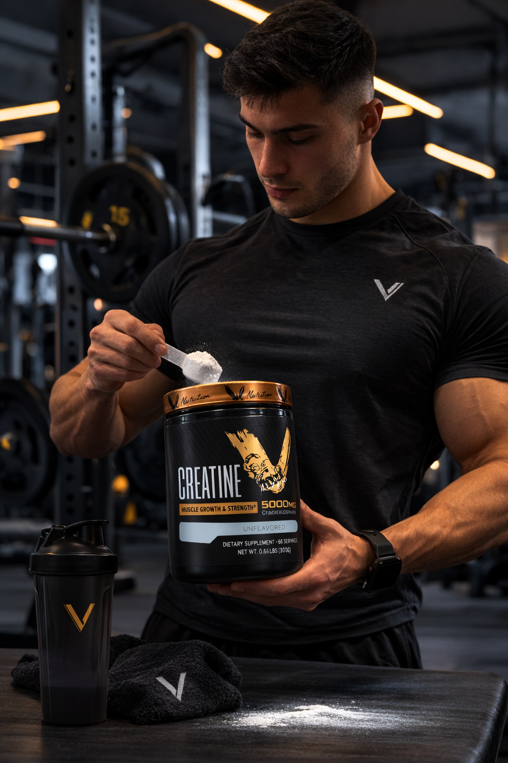 Victor Martinez Creatine Monohydrate 300 г — креатин для силы, массы и выносливости