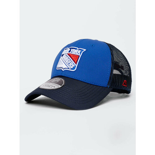 фото Бейсболка atributika & club new york rangers для мужчин и женщин, размер 55-58, синий