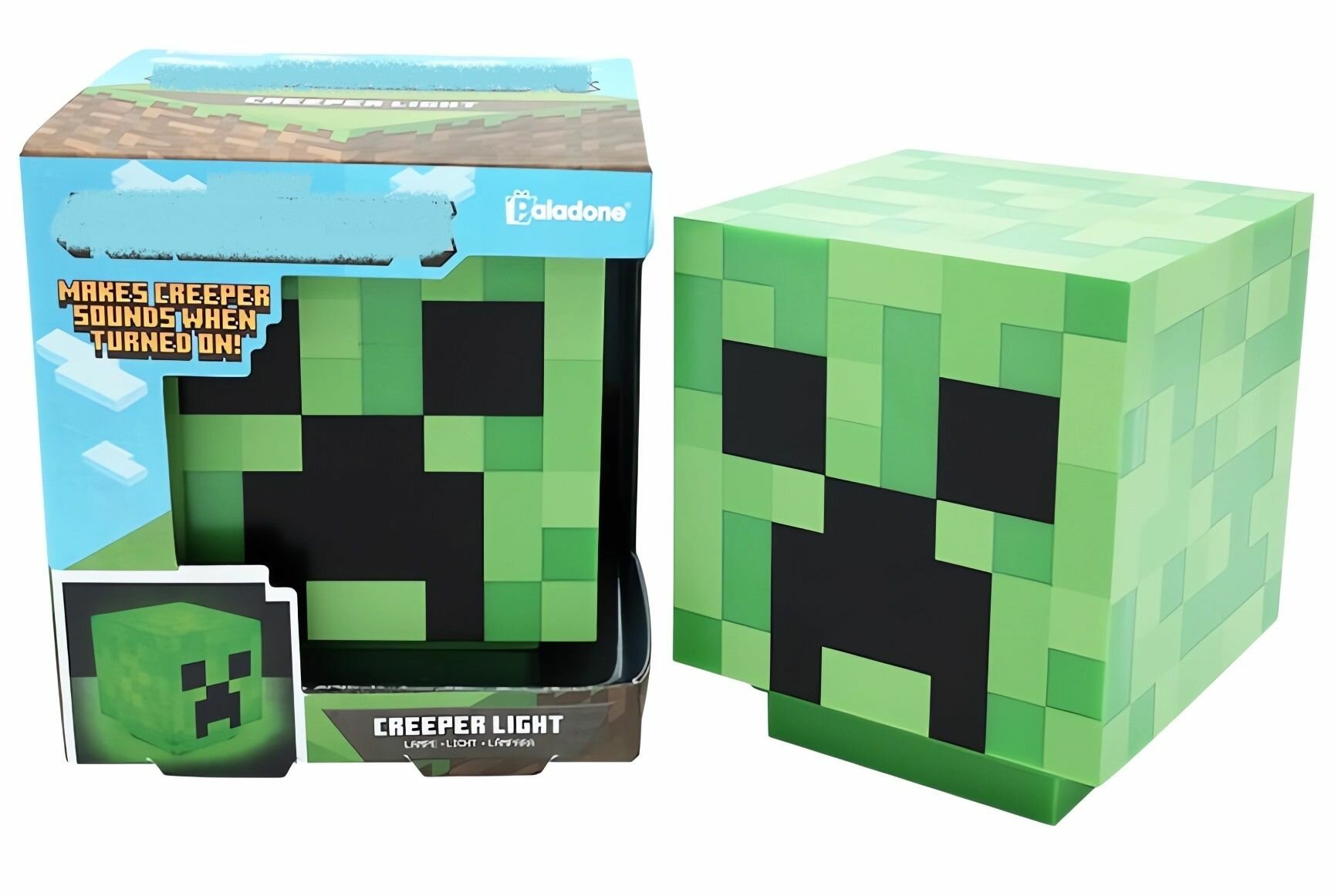 Светильник-ночник Майнкрафт/minecraft (Крипер), USB-заряжаемый