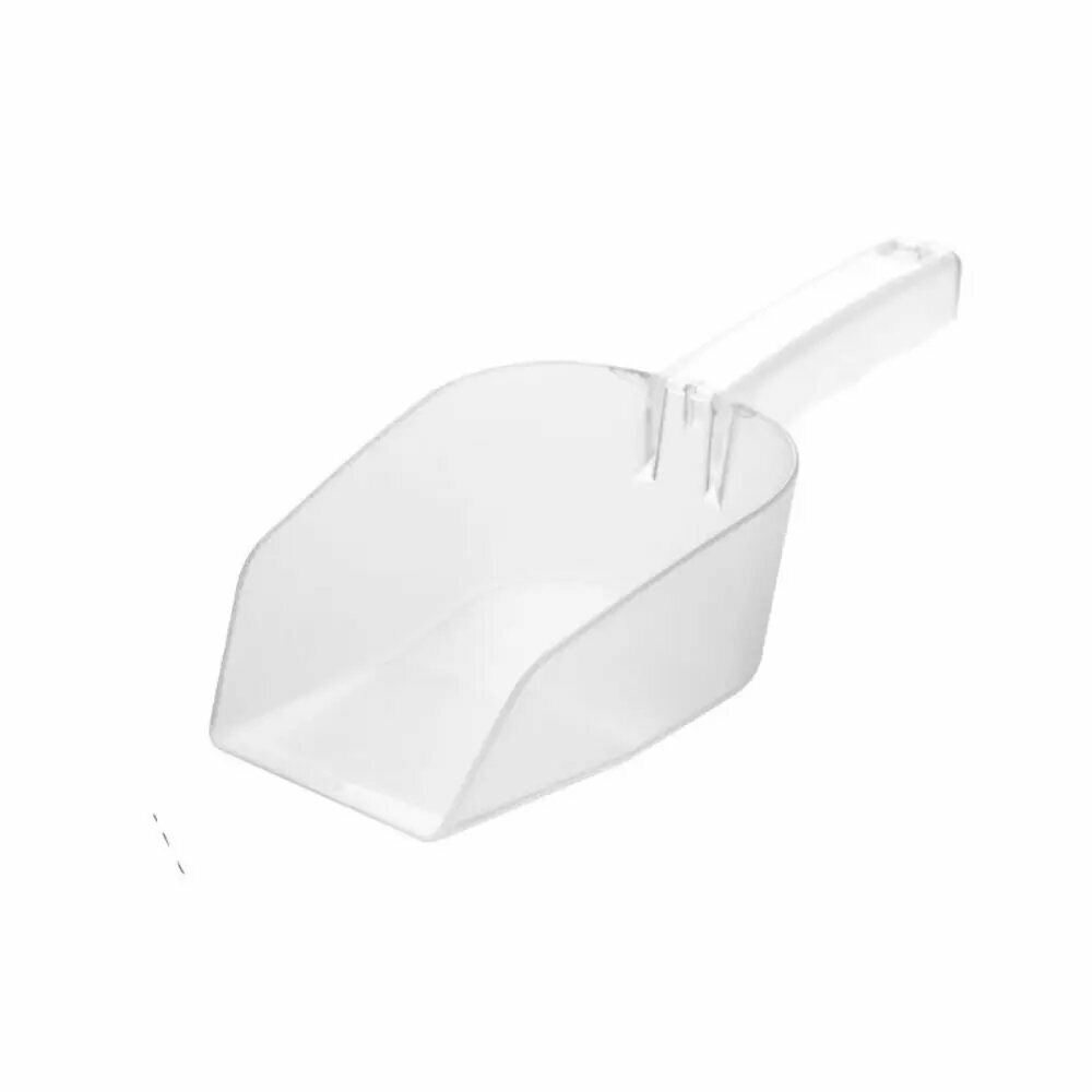 Пластиковый совок для льда прозрачный, Square Mouth
