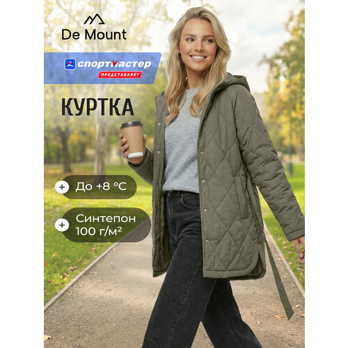 фото Куртка de mount, размер 50, милитари