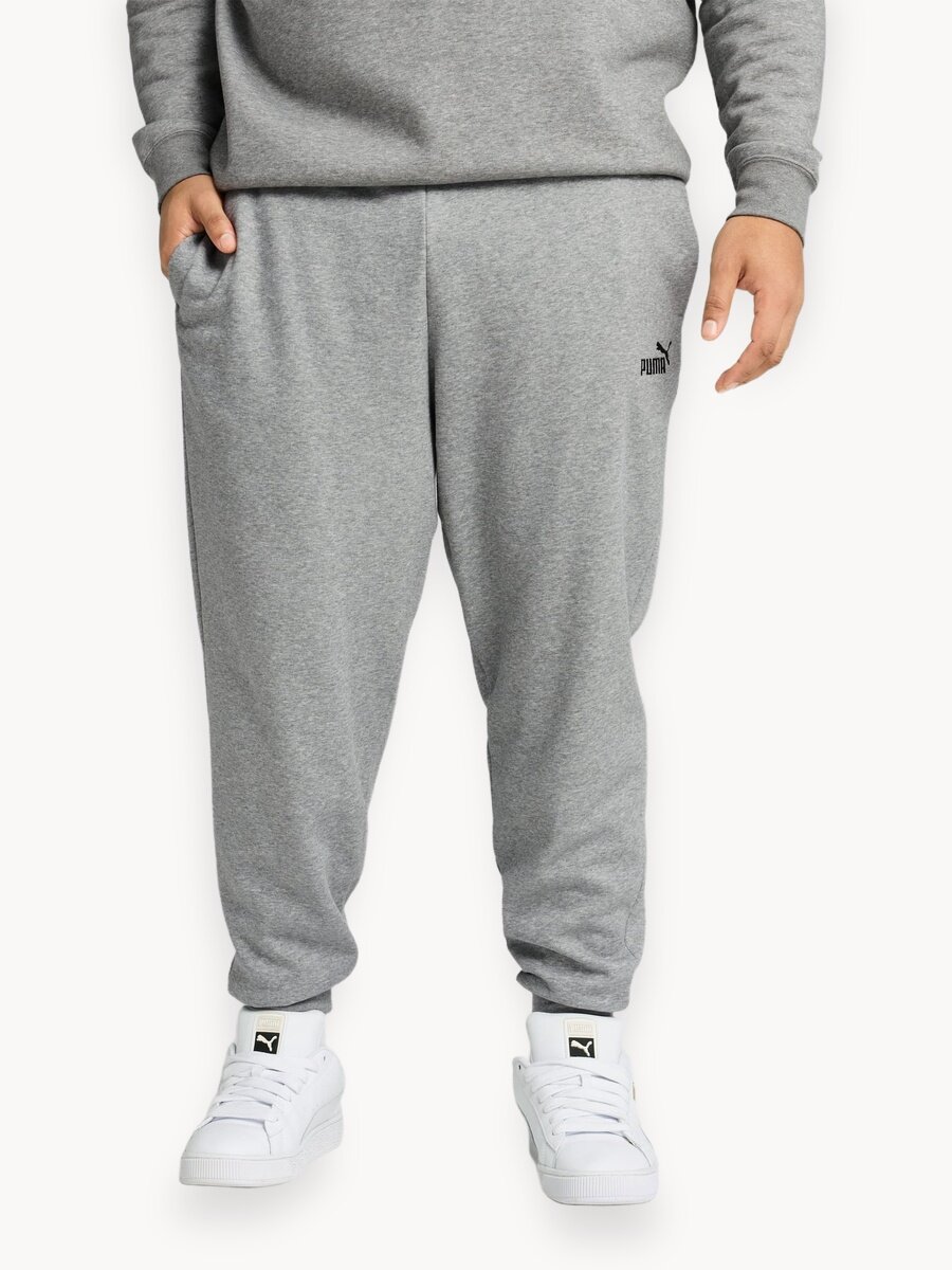 Брюки спортивные PUMA Essentials No. 1 Logo, размер S, серый