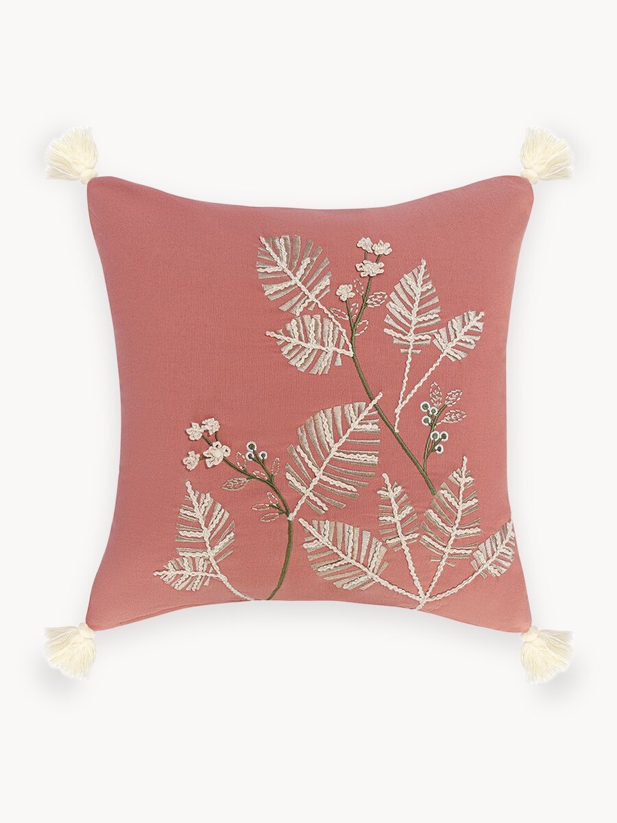 Подушка декоративная Garden revival Ethnic 45х45 см интерьерная квадратная Tkano TK25-CU0027