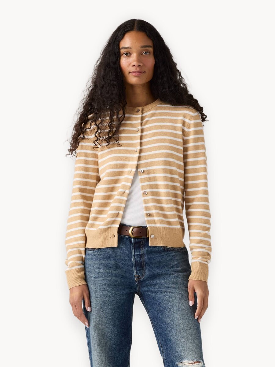 Кардиган Levi's, размер M, бежевый