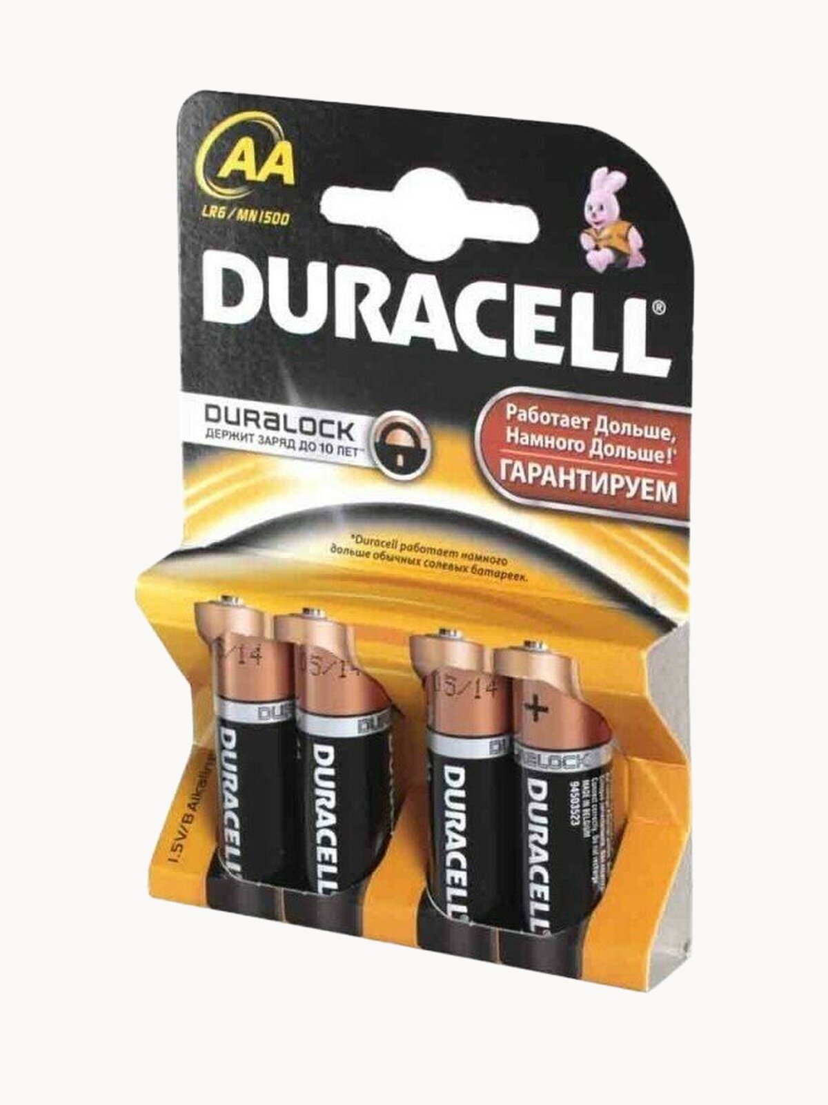 Duracell Элемент питания Lr6-4bl Basic CN 48/192/18816 Б0026815 .