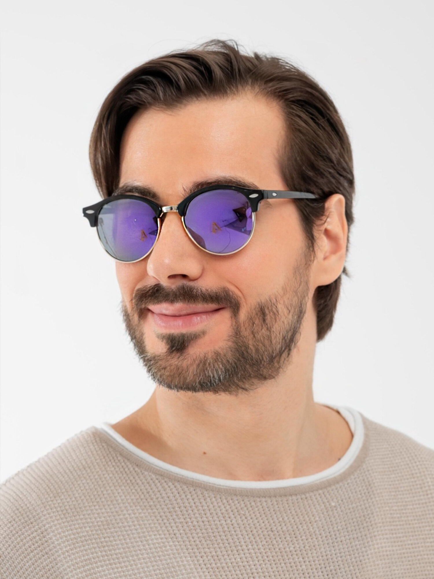 Солнцезащитные очки Zabologen, фиолетовый — фото 1