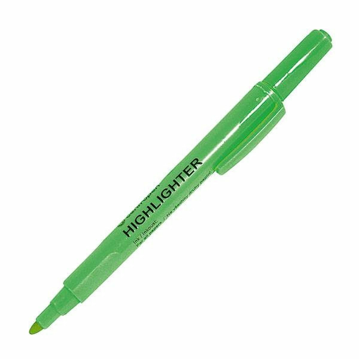 Маркер-текстовыделитель Centropen 8722 (1-4мм, зеленый) (4 8722 9359), 1шт.