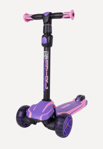 Изображение товара Трёхколёсный самокат Tech Team "Surf Girl", от 3 лет, до 50кг - Pink/Purple