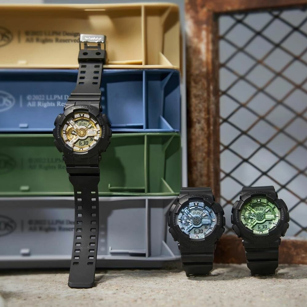 Наручные часы CASIO, голубой/черный — фото 1