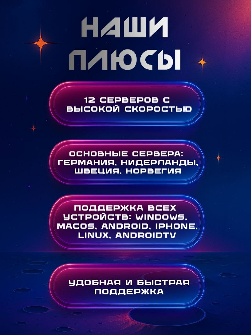 Электронный ключ VPN Hiddify/V2Ray, для сети, 5 пользователей, 1 месяц — фото 1