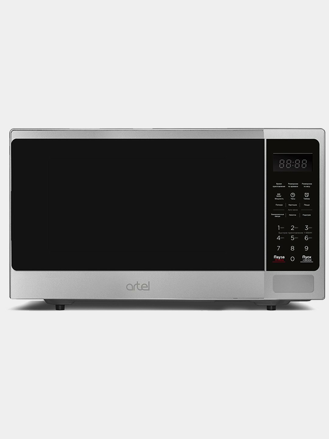 Микроволновая печь ARTEL EM720C2GV, Black, 20л, мощность 700Вт, с функцией быстрой разморозки — фото 1