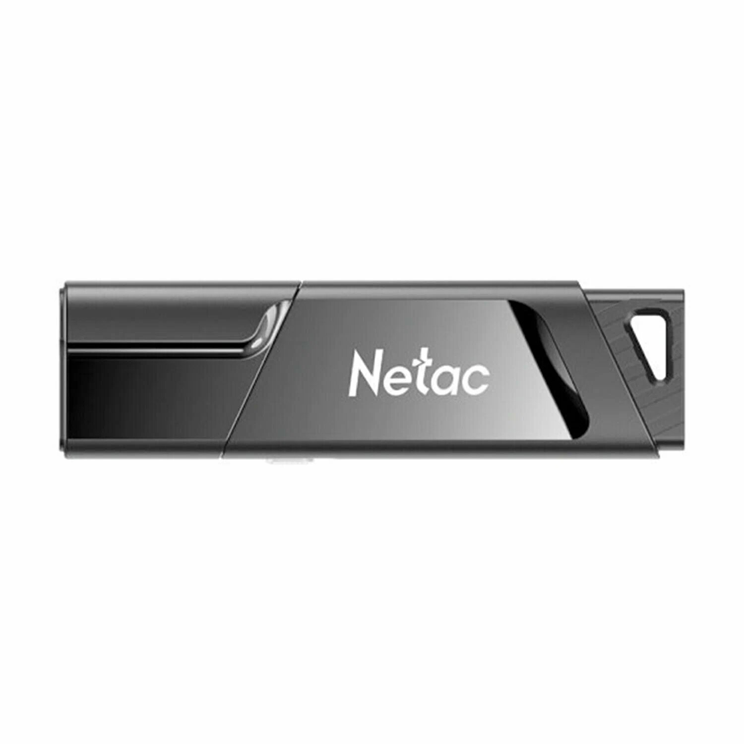 Флешка Netac U336, 64 ГБ, USB 3.0, 1 шт, черный (NT03U336S-064G-30BK)