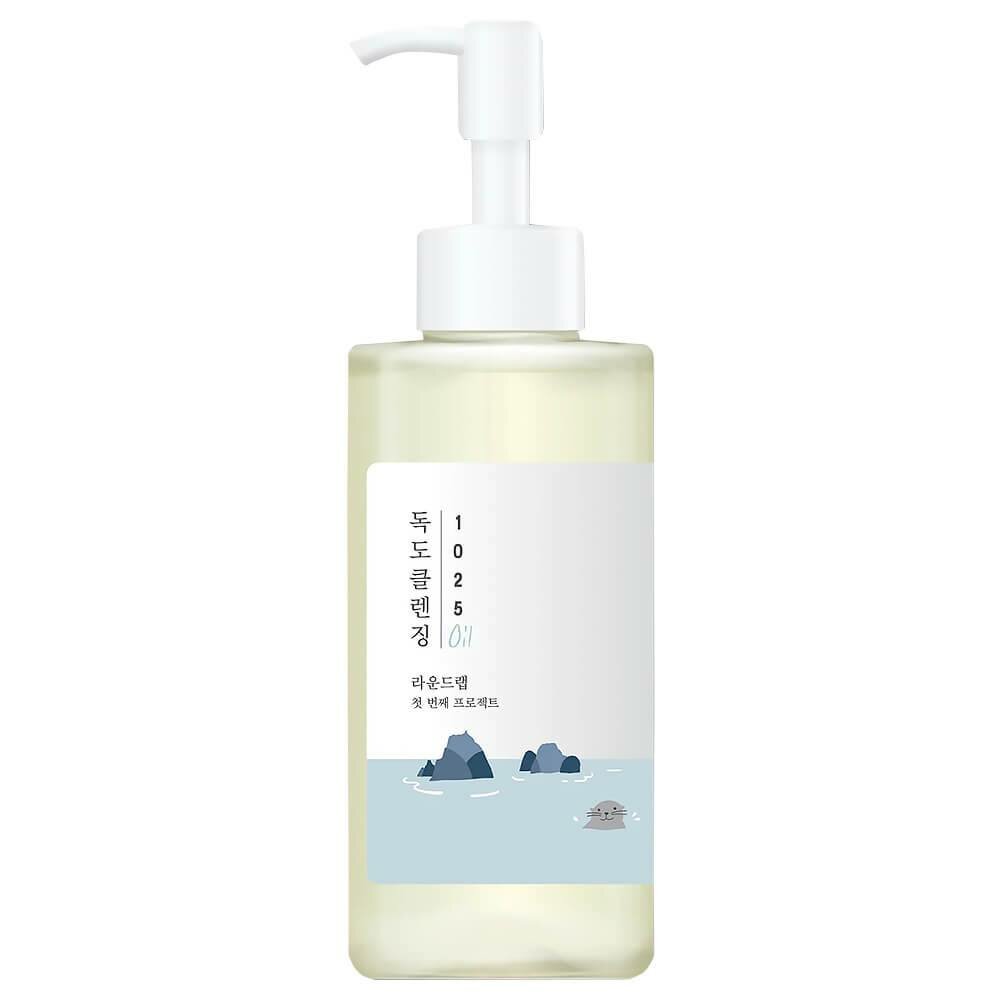 Гидрофильное масло Round Lab Dokdo Cleansing Oil, для бережного очищения кожи 200 мл