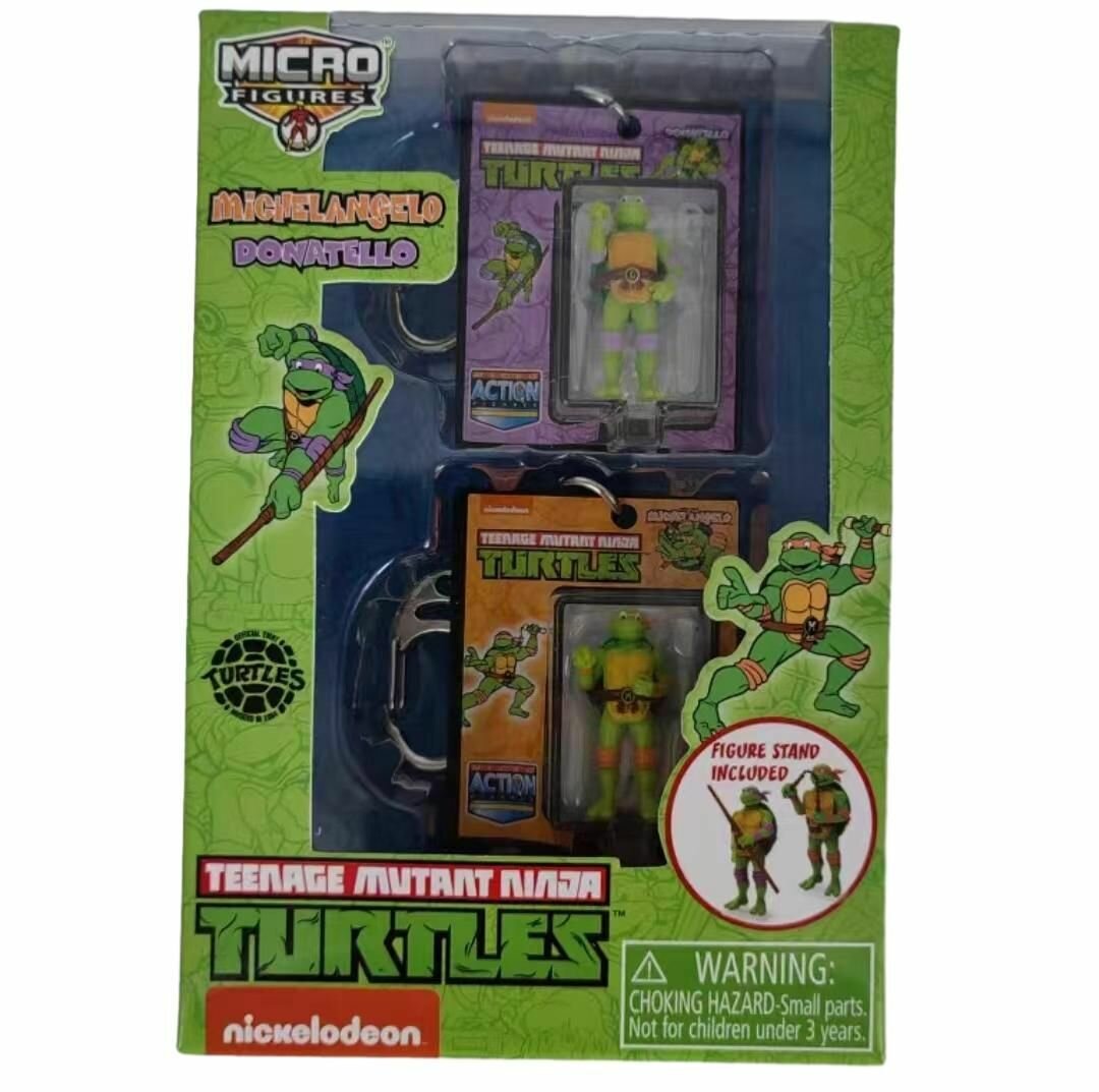 Worlds Smallest, TURLES Collection MINI маленькие игрушки (коллекционные подарки для детей)