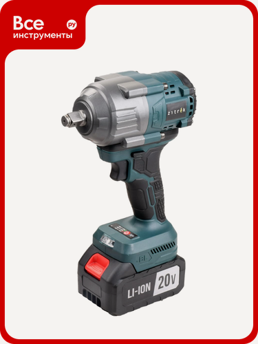 Изображение товара Аккумуляторный бесщеточный гайковерт Zitrek Crusher 20 PRO в кейсе, 20В, 800 Нм, 2x4.0Ач