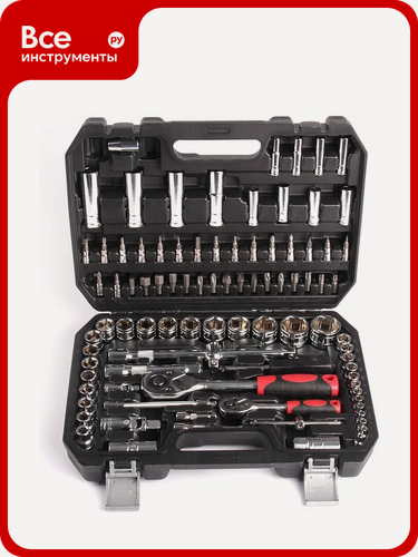 Изображение товара Набор автомобильного инструмента Dreamcar 94 шт. DC-000-0180301, высокопрочной хромованадиевой