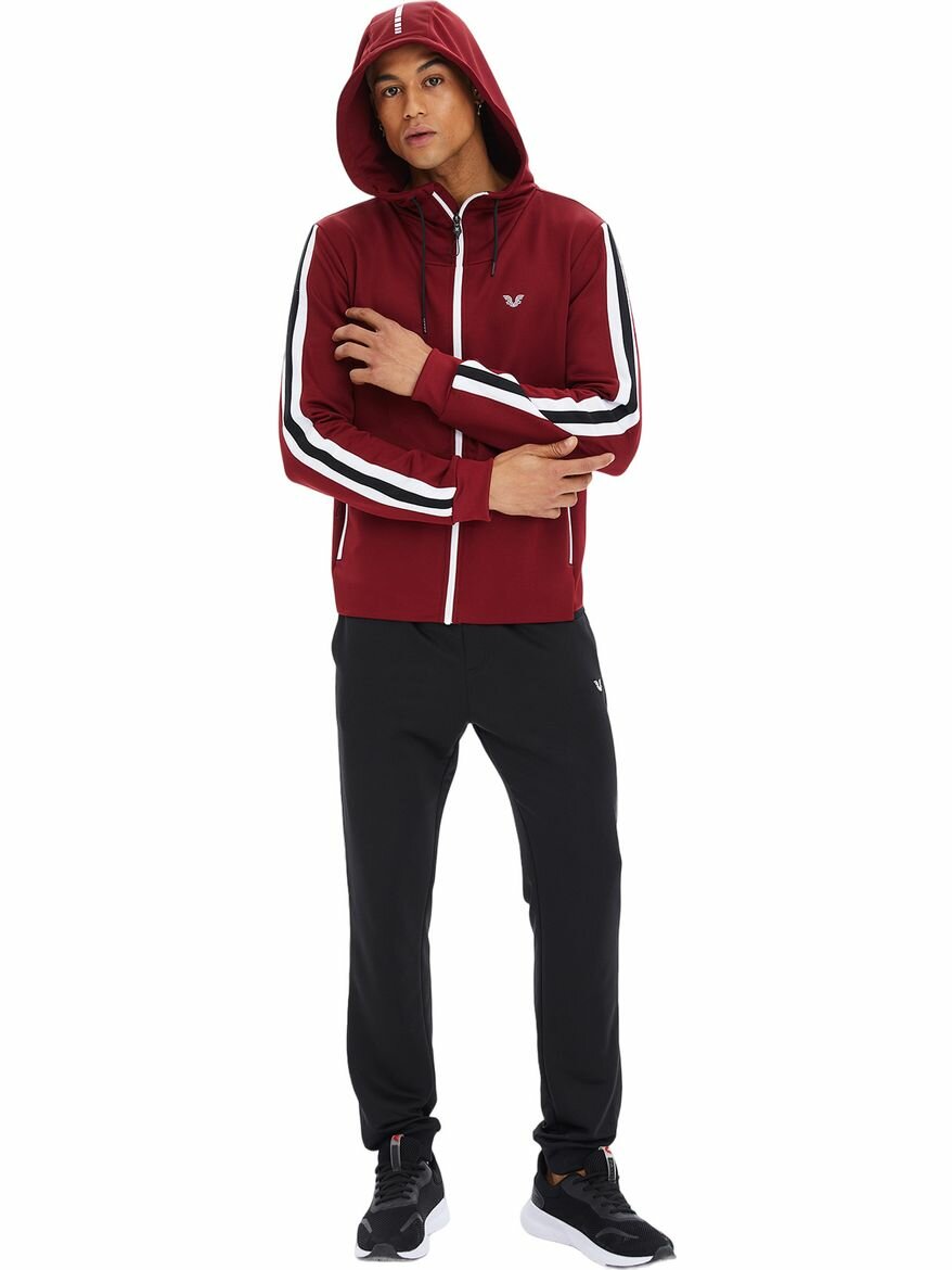 Костюм спортивный Bilcee, размер L, черный/красный