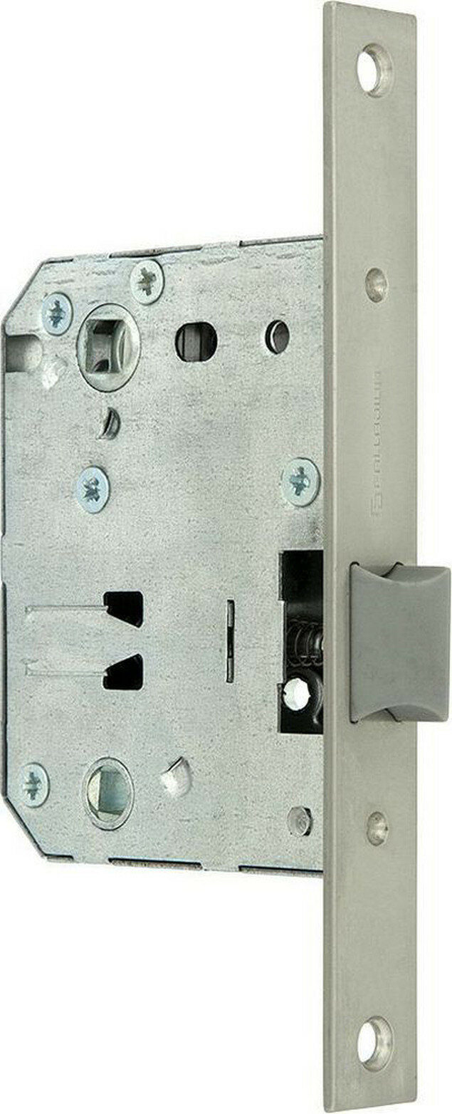 Дверная защелка Palladium 470 PN 165х20х74 мм ЦАМ матовый никель