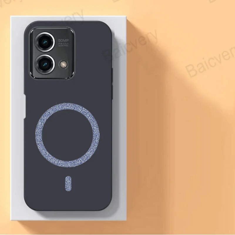 Модный чехол для телефона Motorola Moto G Stylus 5G 2023 XT2315-1 с наклейкой для беспроводной зарядки противоударный чехол