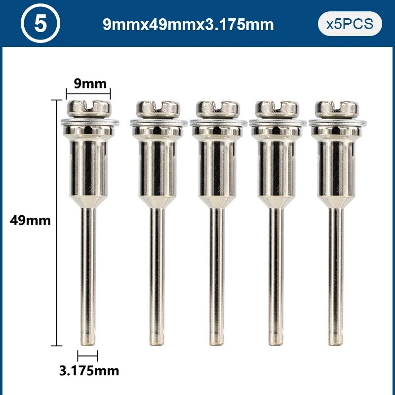 Набор аксессуаров для инструментов Dremel 5pcs 3.175 SHK