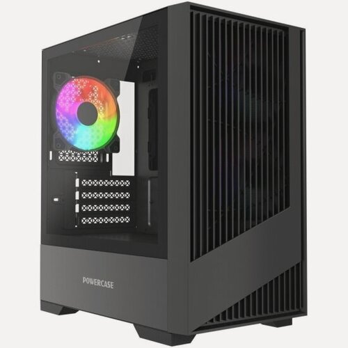 Изображение товара Корпус Powercase Mistral Micro A12B, чёрный (CMMA12B-L3)
