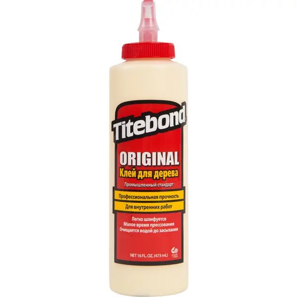 Клей столярный Titebond Original Wood Glue цвет кремовый 473 мл
