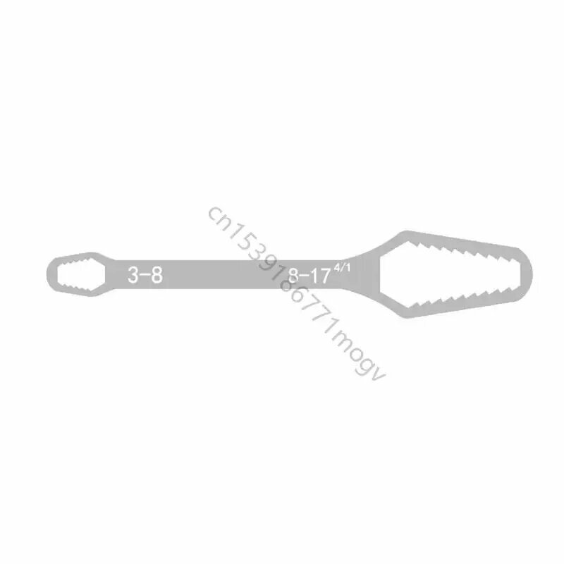 Двойные торцевые ключи Torxes 3-22 мм Silver 150mm