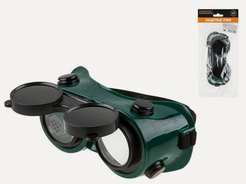 Изображение товара Сварочные очки STARTUL ЗН-7 ST7212-06, закрытые, непрямая вентиляция