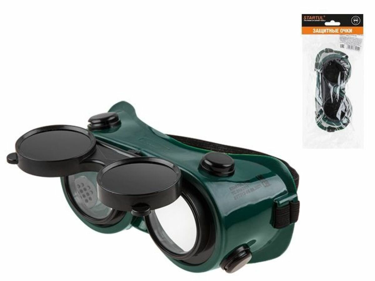 Сварочные очки STARTUL ЗН-7 ST7212-06 закрытые непрямая вентиляция