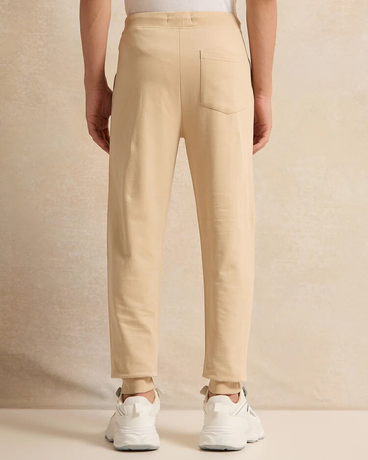 Легинсы спортивные REDTAG, размер 8-9 лет, бежевый — фото 1