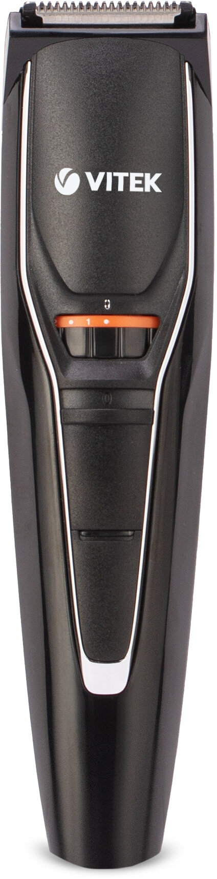 Триммер Vitek VT-2553 черный, 1 насадки в комплекте